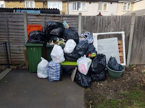 Professionals performing garden clearance in Hatch End